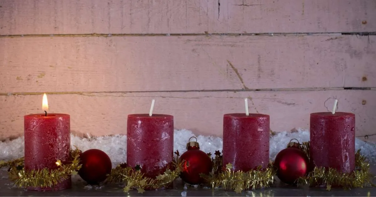Velas adviento